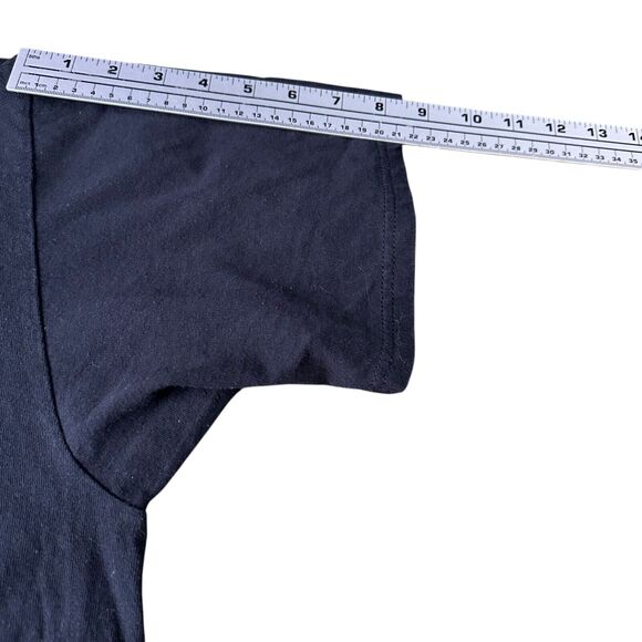 Miami Ink T-Shirt Men’s Large Black Skull Hat Y2K Tattoo Show 2008 Short Sleeve - Picture 8 of 9